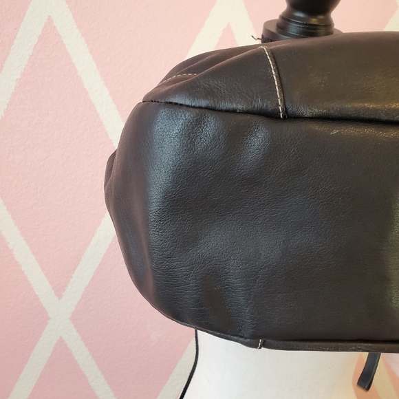 KATE SPADE ♠️ Black Leather Hobo - Picture 5 of 10